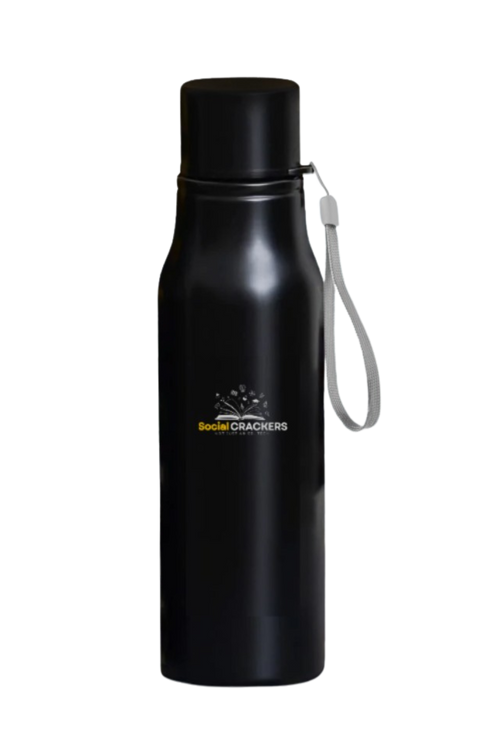 Social Crackers - Water Bottle